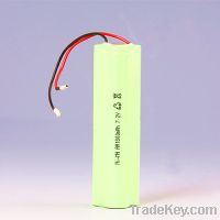 Sell Ni-MH rechargeable battery pack(7.2V, AA1800mAh)