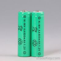 Sell AA 600mAh Ni-MH rechargeable battery