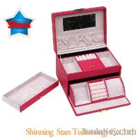 Sell Simple Design Shaped Jewelry Box With Mirror