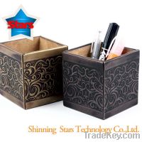 Sell PU Leather Pen Holder Container