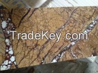 Sell competitive price marble rain Forest Brown