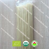 Organic EU/NOP certified jasmine brown rice fettuccine pasta