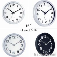 Sell 8-16inch plastic wall clock