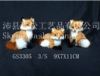 Sell Fox sculptures Christmas gifts and decoration Room furnishing