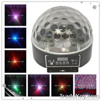 Sell 6pcs 3w RGB LED crystal magic ball light mini LED ball lights