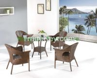 Iron frame / Aluminum frame outdoor rattan wicker furniture supplier