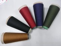 Sell 100% spun polyester yarn for weaving