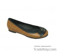 leather flat shoesl