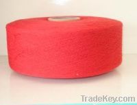 Sell Red Recycled Cotton Yarn