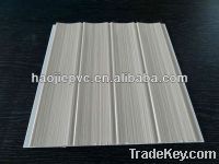 wooden groove sound proof pvc panel pvc wall panel the plastic househo