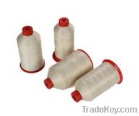 Fiberglass ptfe sewing thread