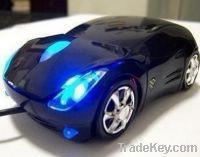 Sell wired optical car shaped mouse with USB