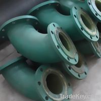 Polyurethane lined steel pipe, Polyurethane chemical pipe