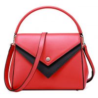 2018 Faux Leather Satchel handbag with fashion design