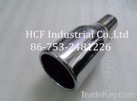 Exhaust Tail Pipe (89 Flat Round Single Wall Rolled)