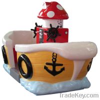 Mushroom boat-Kiddie ride, amusement ride, amusement machine