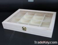 Sell unfinished wooden compartment box