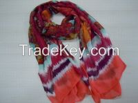 Polyester printed scarf