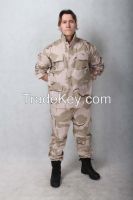 Tri-color Desert Camouflage ACU Army Uniform