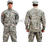 ACU T/C 65/35 rip-stop military uniform us standard acu suit