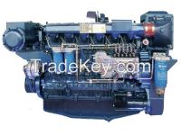 330kW 450PS 450HP weichai WP12C450 marine diesel engines ship motors
