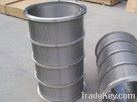 wedge wire screen/v wire screen mesh