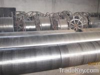Wedge wire screen cylinders/filter drum