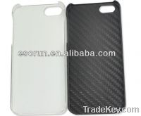 Sell 2013 Best Genuine Carbon Fiber Cover For iPhone 5- shenzhen esorun tec
