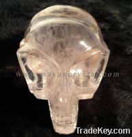 Quartz Crystal Alien Skull