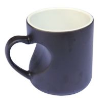 Sell 2013 new style heat shape black DIY coffee cups