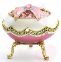 Sel l Fancy  Egg musical Jewelery Box