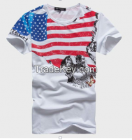 Men's t shirt manufacturing in China Custom design and logo