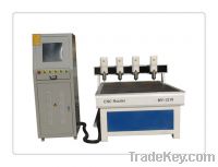 four heads wood cnc router