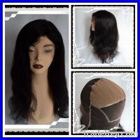 Sell Glueless Brazilian Remy Human Hair Full Lace Wigs