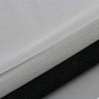Elastic polyester woven fusible coated interlining