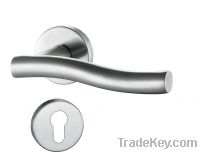 Tube lever handle