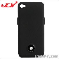 Cell phone external battery charger case for iPhone 4