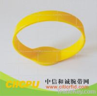 Sell RFID Silicone Oval brace/wristband