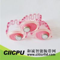 Sell RFID Plastic bracelet/wristband Pink