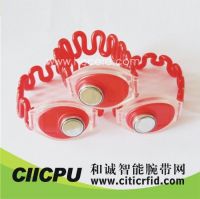 Sell RFID Plastic bracelet/wristband red