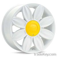 TansyDaisy(White Painted) Wheels