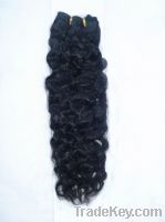 Sell brazilian virgin human hair extension, hair weft