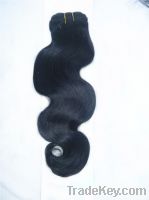 Sell natural human hair weaves, weft