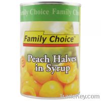 Canned Yellow Peach in Syrup