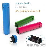 Sell 2013 Style Power Bank 4000mAh with Speaker