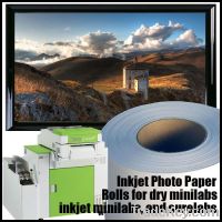 Premium RC Inkjet Photo Paper for dry minilabs