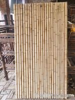 raw bamboo poles