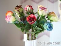 sell artificial flower-rose(spring) silk