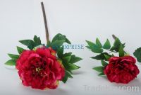 sell long stem peony made by silk