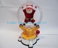 Sell Electric Santa Claus with the ferris wheel for Christmas decoration